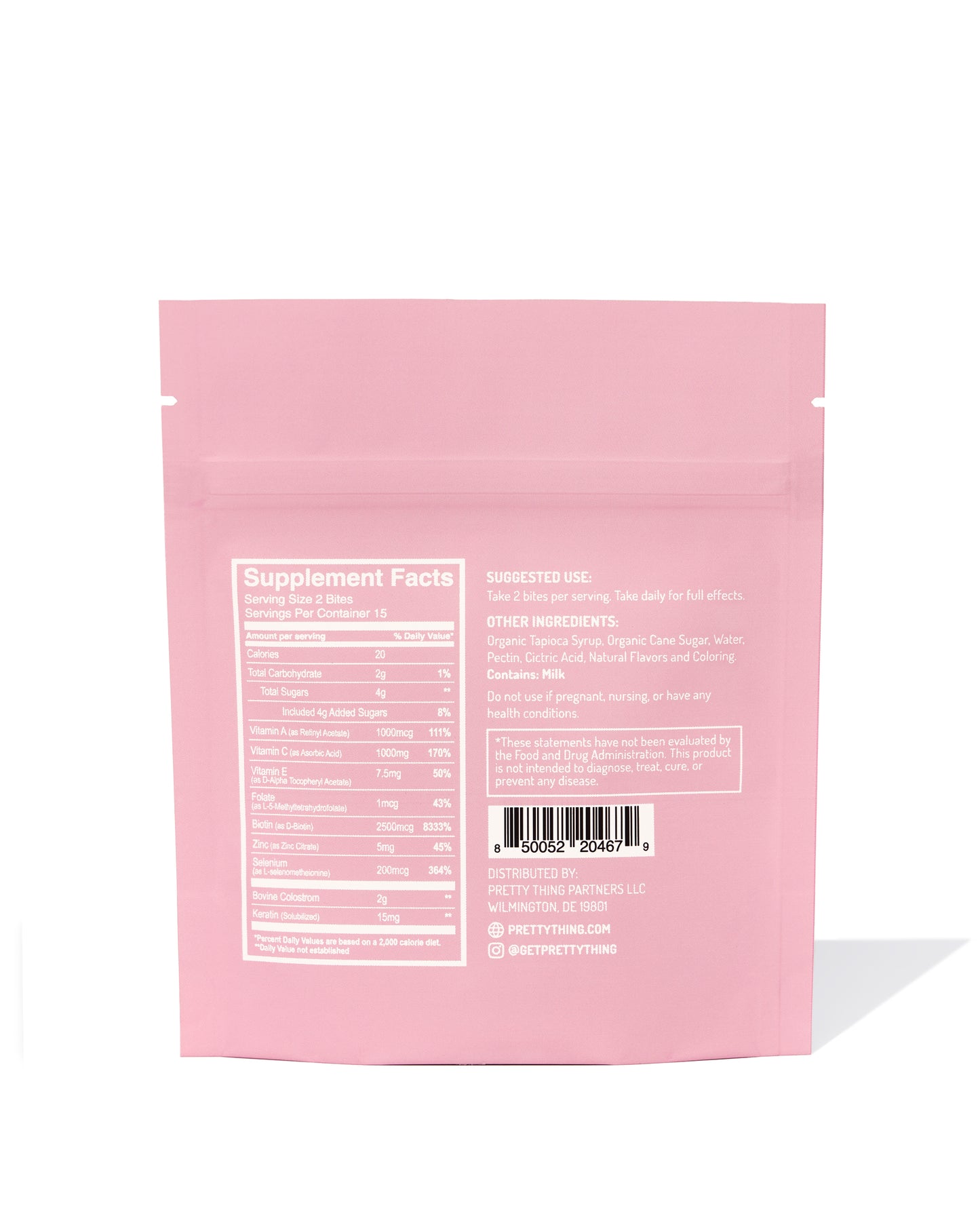 Pretty Thing Bioactive Colostrum Bites